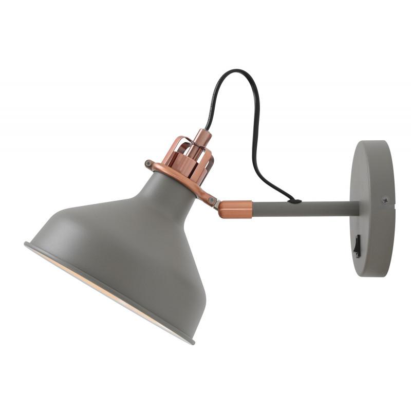 Arc Led Rock Adjustable Wall Lamp Grey, Arc Adjustable Wall Lamp