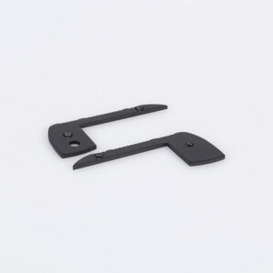 Arc LED Stair Nosing End Caps - Pair (Black)