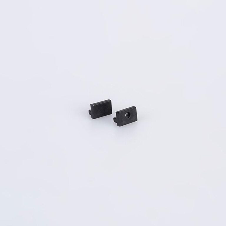 Pair of End Caps for Arc LED Micro LED Profile (Black) | ArcLED