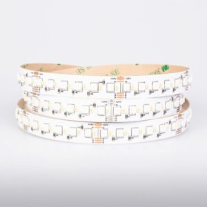 Arc LED 120 LED/m 24V IP20 22W RGB + Warm White Spotless LED Strip (3000K)