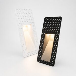 Arc LED GU11 Anti-Glare Plaster in LED Wall Light