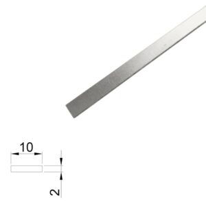 2.4 Metre 10x2mm Heatsink for LED Strip