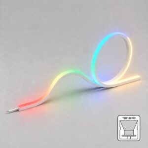 Arc LED 24V 18W 16x16mm Top Bend RGB+2700K Neon Flex