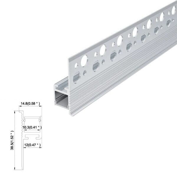 Shadow Gap LED Skirting Trim | LED Profiles & Lighting | ArcLED