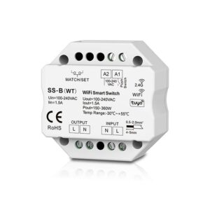 Arc LED AC RF & WiFi & Push Switch Relay (Non-Dimmable Relay)