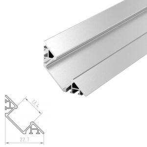 ARC-UEC 2 Metre 45 Degree Uneven Corner Profile