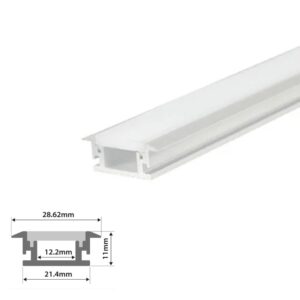 ARC-WPREC-2M 2 Metre Water Resistant Recessed LED Profile