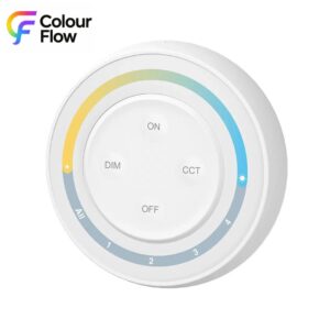 Colour-Flow 2.4G 4 Zone Sunrise Remote for CCT LED Strip (White)