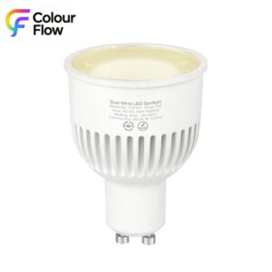 Colour-Flow 6W Smart 2.4GHz GU10 CCT 2700-6500K LED (White)