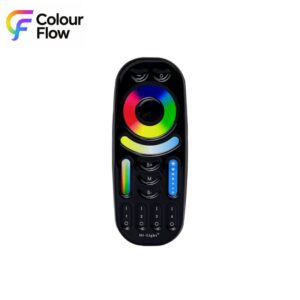 Colour-Flow Full Touch 4-Zone RGB+CCT Remote (Black)