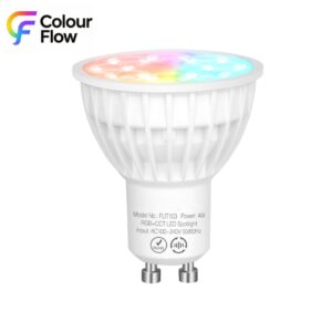 Colour-Flow 4W Smart 2.4GHz GU10 RGB+CCT LED