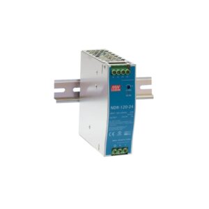 Meanwell 24V 120W DIN Rail Power Supply (Silver)