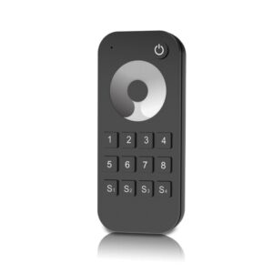 Arc LED Single Colour 8 Zone Remote Control (Black)