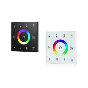 Arc LED 4 Zone RGB/RGBW Touch Wall Panel  (Round Design)