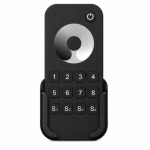 Arc LED Single Colour 8 Zone Remote Control (Black)