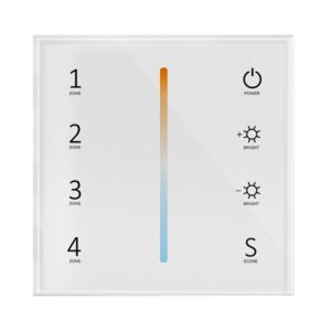 Arc LED 4 Zone CCT Touch Wall Panel