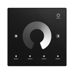 Arc LED 1 Zone Single Colour Battery Operated Touch Wall Panel