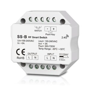 Arc LED AC Switch & Push Switch (Non-Dimmable Relay)