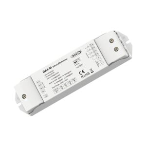 Arc LED 4CH*5A 12-48VDC CV DALI LED Dimmer DT6/DT8 (White)
