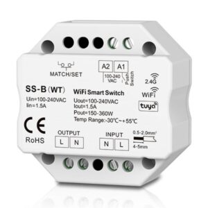 Arc LED AC RF & WiFi & Push Switch Relay (Non-Dimmable Relay)