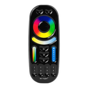Colour-Flow Full Touch 4-Zone RGB+CCT Remote (Black)