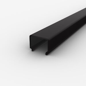 Arc LED 2 Metre Deep 10mm Diffuser (Black)