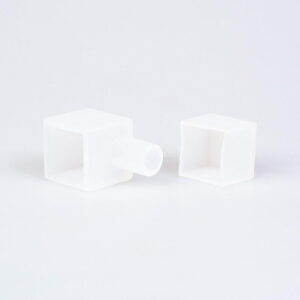 Straight End Cap and Cable Entry for 12x12mm RGBW Neon
