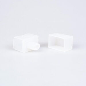 Arc LED End Cap With Dead End - Side Bend (RGBW)