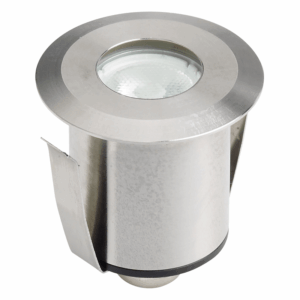 Arc LED Stainless Steel (316) 1.5W IP68 Recessed LED Light (12V)