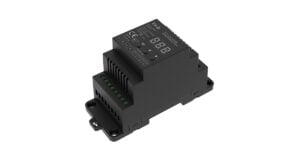 Arc LED Universal 12-24VDC Constant Voltage LED Controller - Din Rail Mount (Black)
