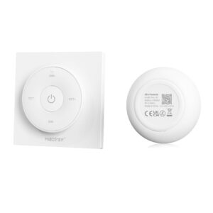 Colour-Flow Mini Remote 2.4GHz Square backplate (White)