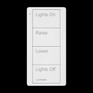 Lutron - Pico RF Lights 4 button Scene - Arctic White