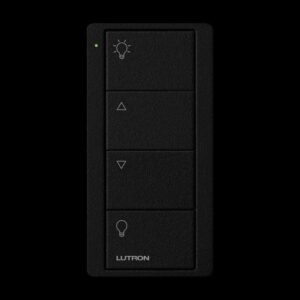 Lutron - Pico RF Lights 4 Button Zone - Black