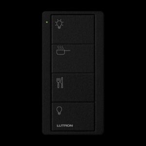 Lutron Pico RF RA2 4 Button Room Kitchen (Black)