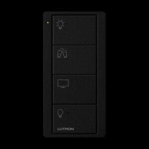 Lutron Pico RF RA2 4 Button Room Living (Black)
