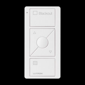 Lutron - Pico RF Shades 2 Button R/L - Arctic White