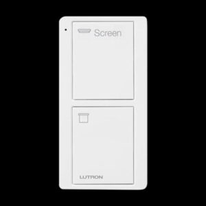Lutron - Pico RF Shades 2 Button Screen - Arctic White