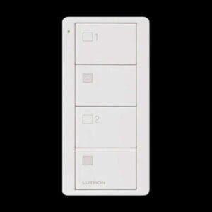 Lutron - Pico RF shades 4 button Zone - Arctic White