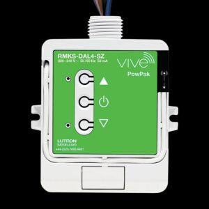 Lutron Vive PowPak RMKS-DAL4-SZ DALI Dimmer (White)