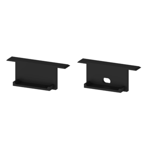 Pair of End Caps for ARC-DR-BLK