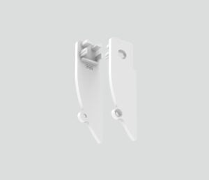 Pair of End Caps for ARC-S-PBEWW (White)