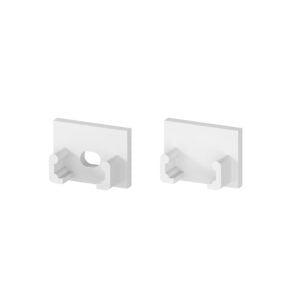 Pair of End Caps for ARC-TLPB13 (White)