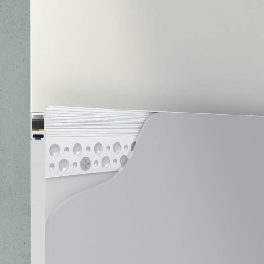 ARC-SGS 2 Metre Shadow Gap Profile 13.9mm Internal Including Diffuser (Silver)