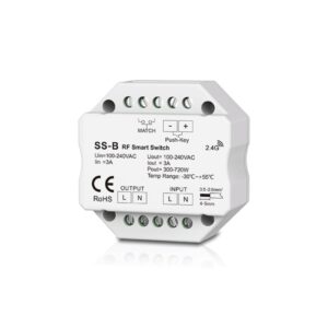 Arc LED AC Switch & Push Switch (Non-Dimmable Relay)