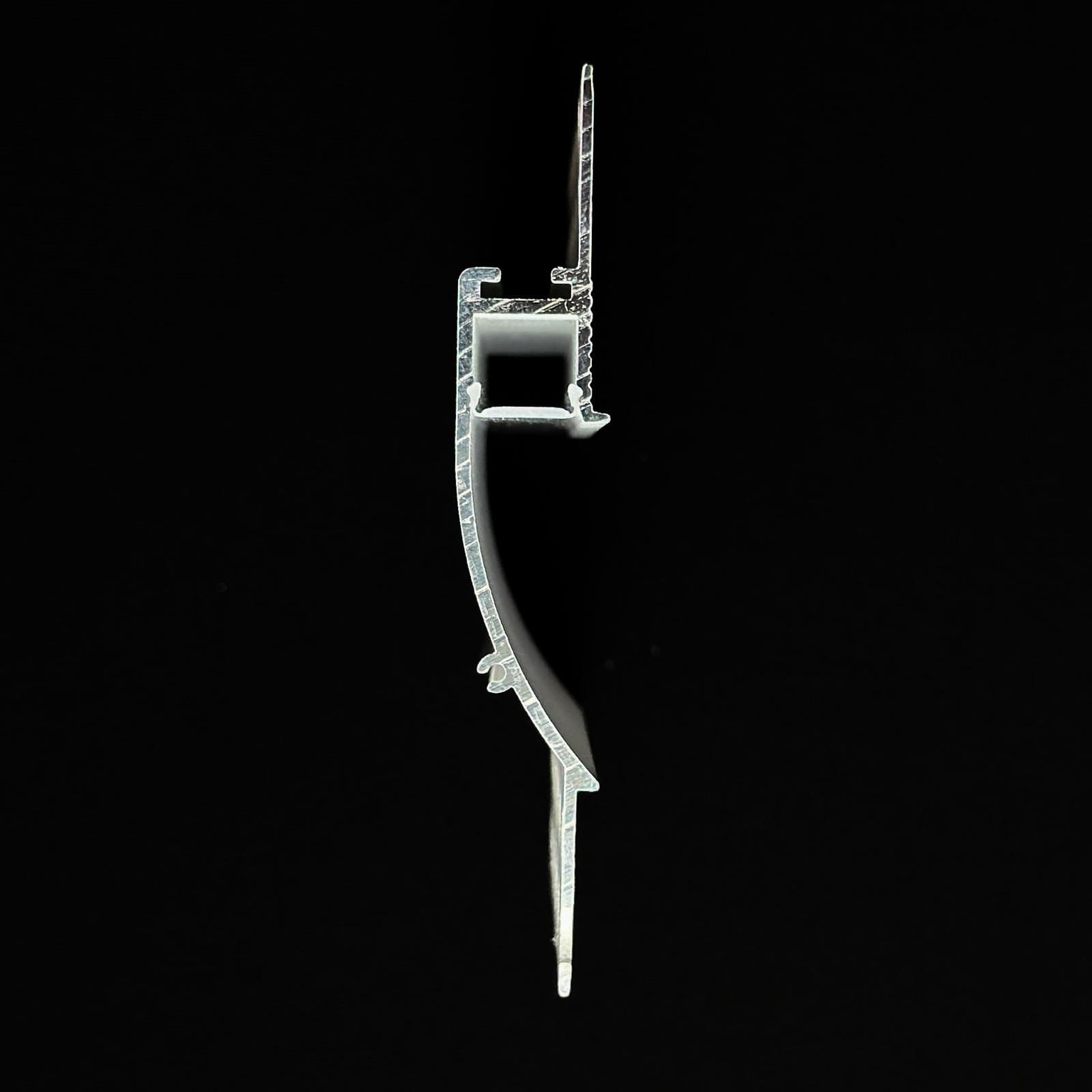 ARC-S-PBEWW 2 Metre Slim Embedded Plaster in LED Profile Including Diffuser (White)