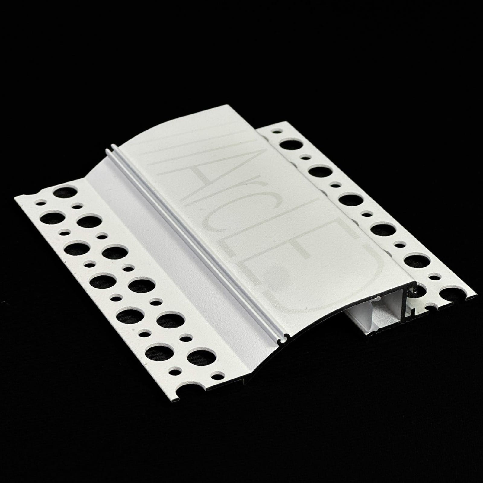 ARC-S-PBEWW 2 Metre Slim Embedded Plaster in LED Profile Including Diffuser (White)