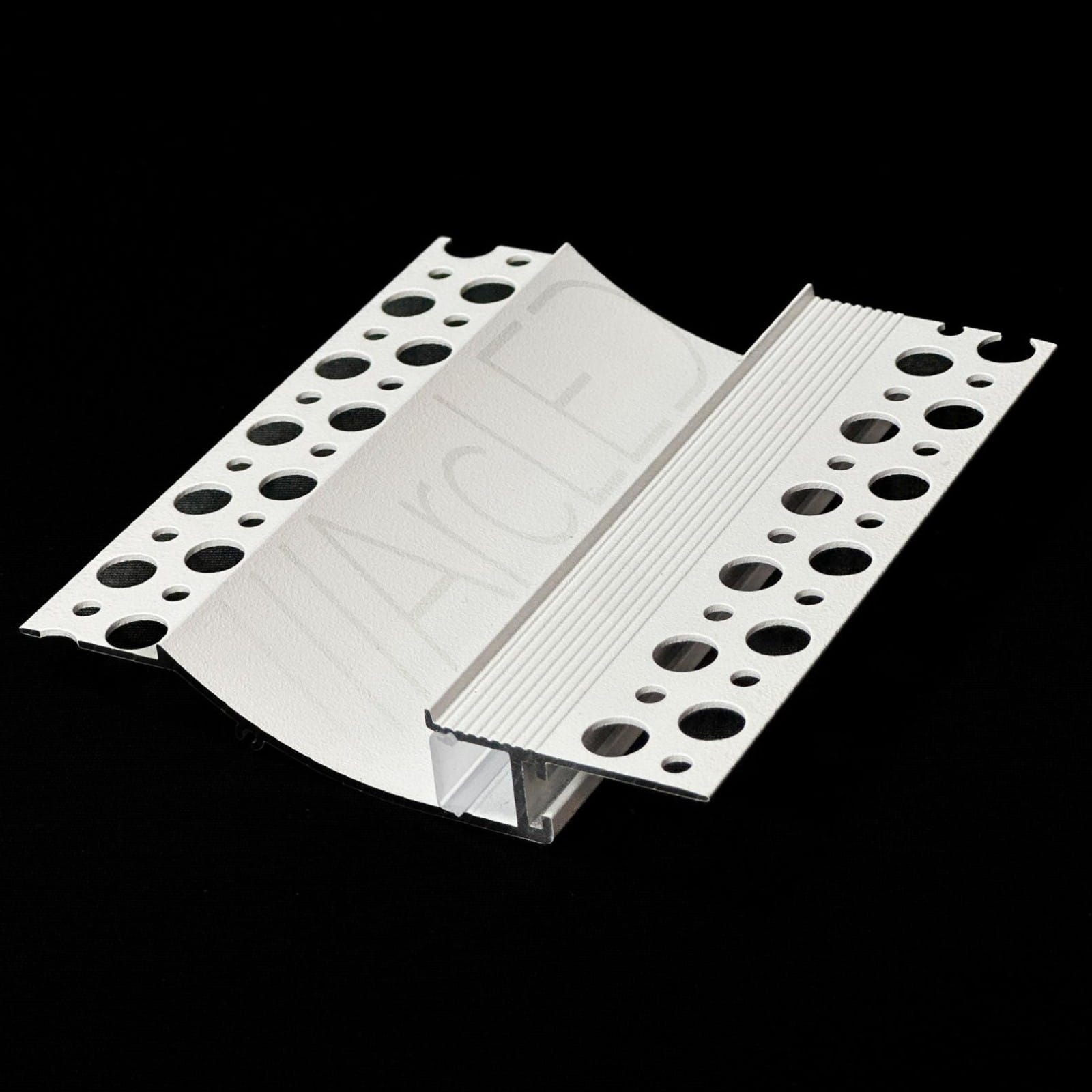 ARC-S-PBEWW 2 Metre Slim Embedded Plaster in LED Profile Including Diffuser (White)