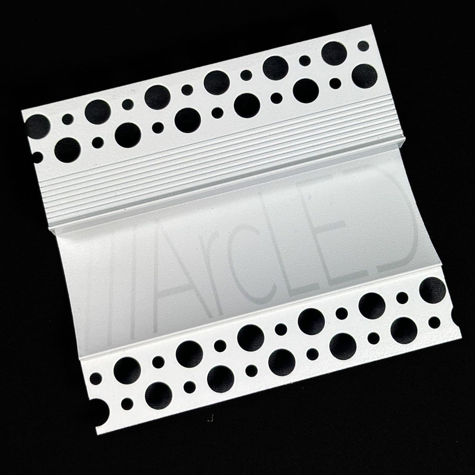 ARC-S-PBEWW 2 Metre Slim Embedded Plaster in LED Profile Including Diffuser (White)