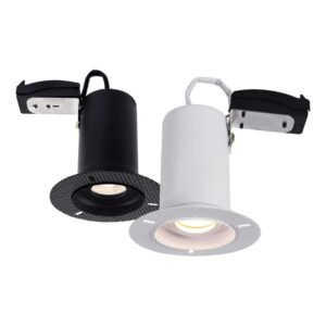 Arc LED Fire Rated Plaster in GU10 Downlight