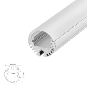 20.8mm Diameter Round Suspended LED Profile